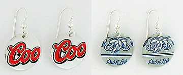 recycled earrings