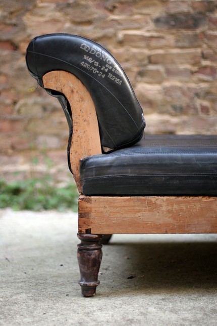 recycled chaise lounger