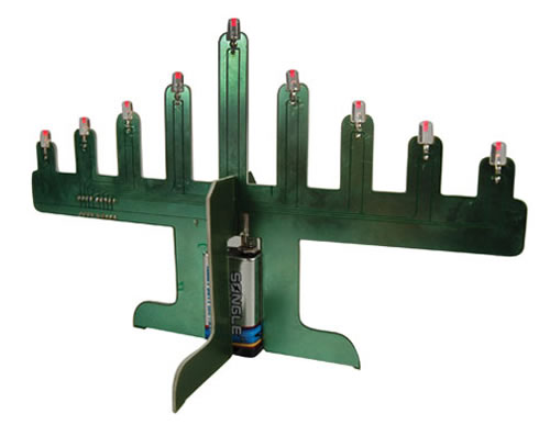 Eco Friendly Recycled Menorahs 2011 - Great Green Goods